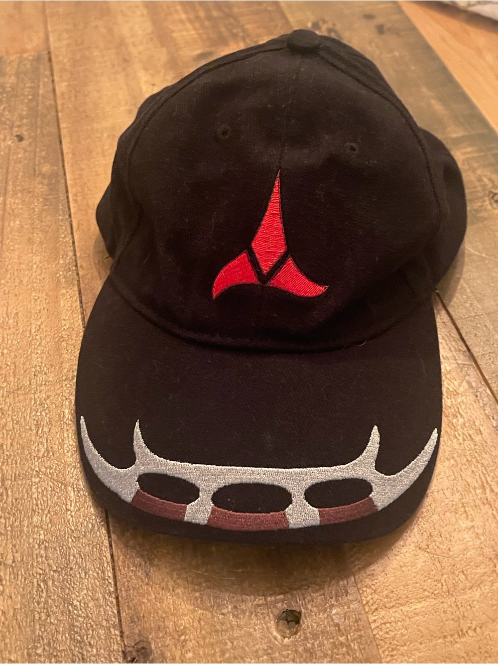Black Star Trek Klingon Cap